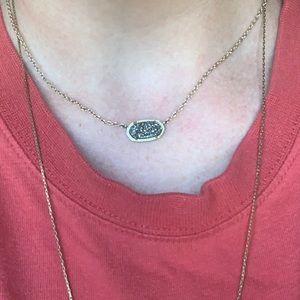 KENDRA SCOTT | ELISA DRUZY NECKLACE | GOLD